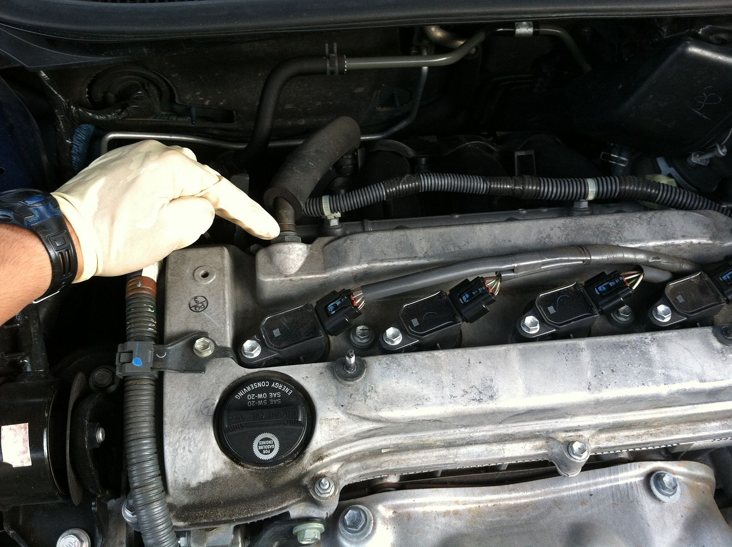 DIY 20022009 Gen 5 and 6 Camry / Gen 2 Solara 2AZFE PCV Valve replacement with Pics! Toyota